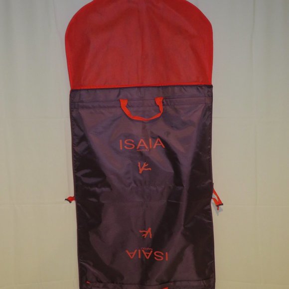 Isaia Dandy Double Face Ferdinando Cashmere Blend Burgundy Plaid Blazer 46R NWT - Picture 13 of 14